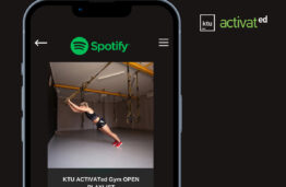 Open Spotify playlist for KTU ACTIVATed Gym visitors