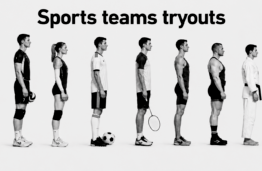 Sports teams tryouts